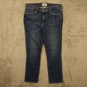 Paige jeans Jacqueline Straight women's 28‎ blue denim ankle length